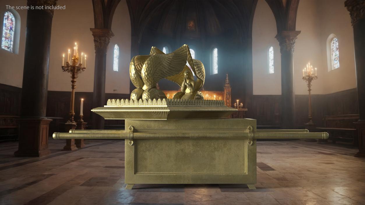 Ark of the Covenant with Tablets 3D