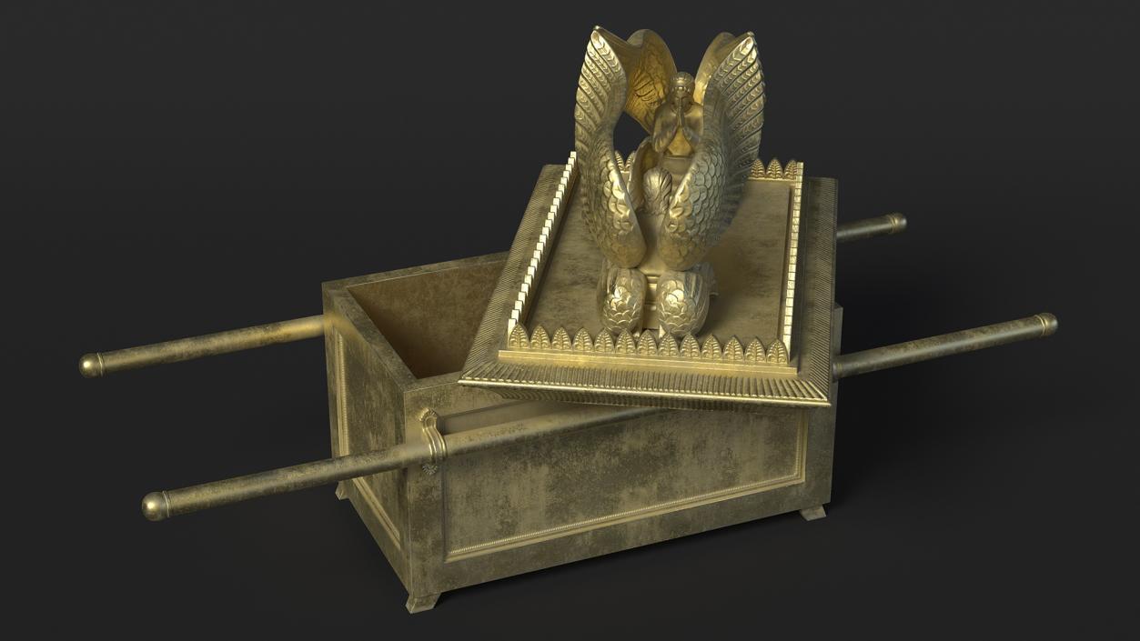 Ark of the Covenant with Tablets 3D