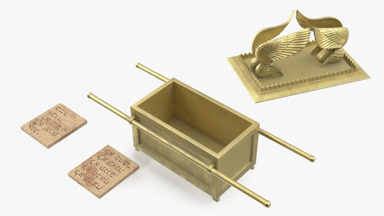 Ark of the Covenant with Tablets 3D