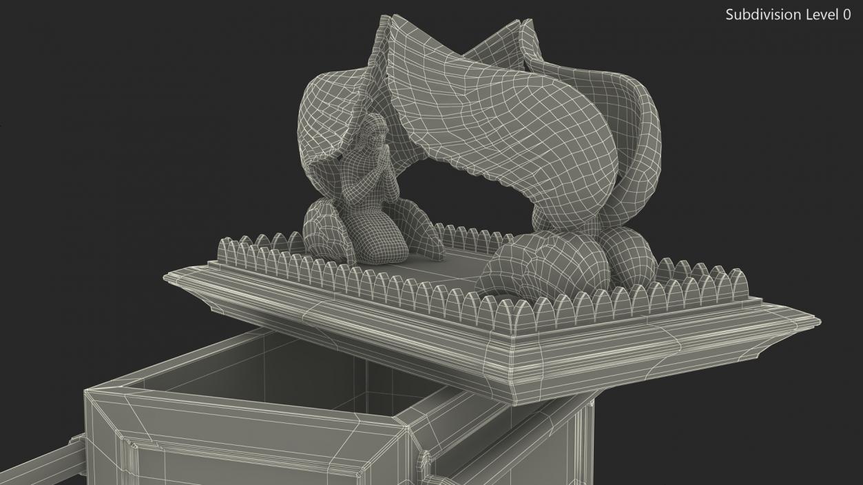 Ark of the Covenant with Tablets 3D