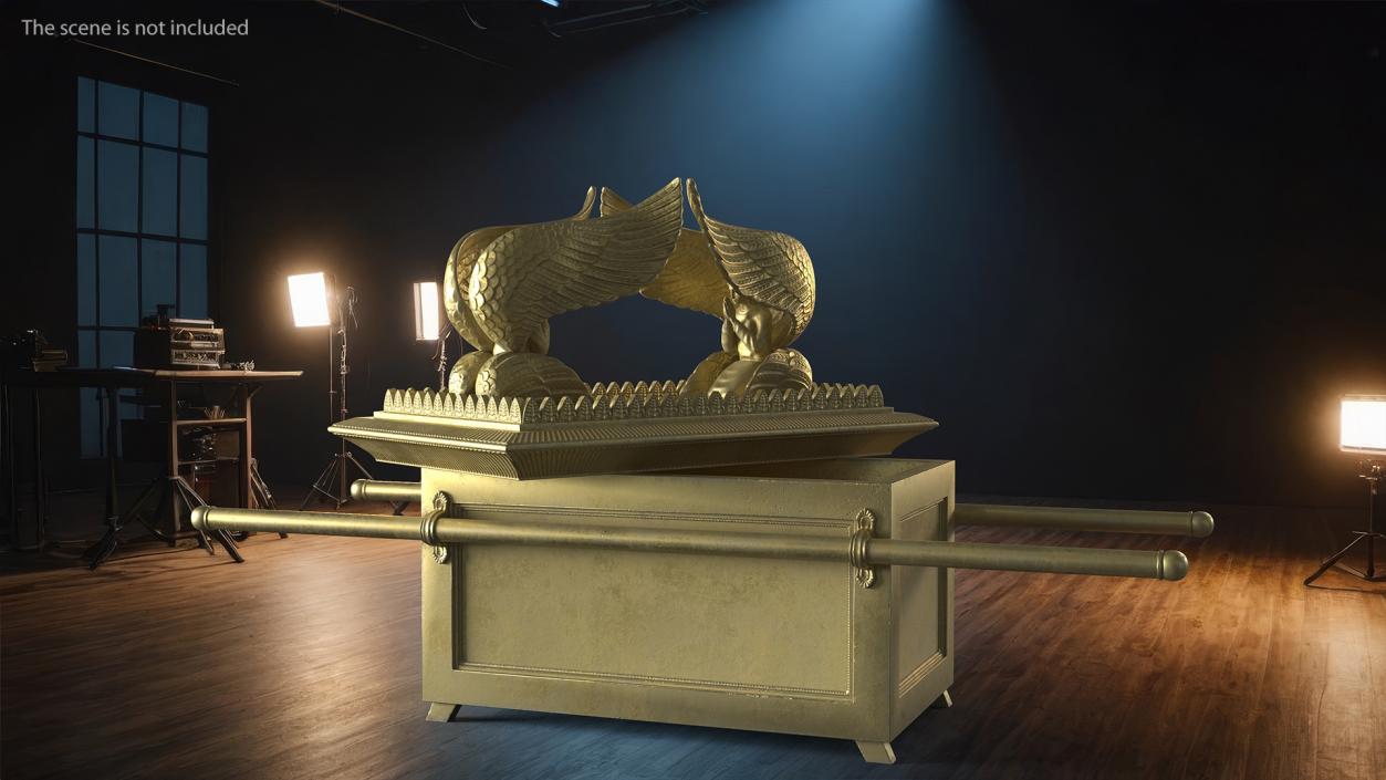 Ark of the Covenant with Tablets 3D