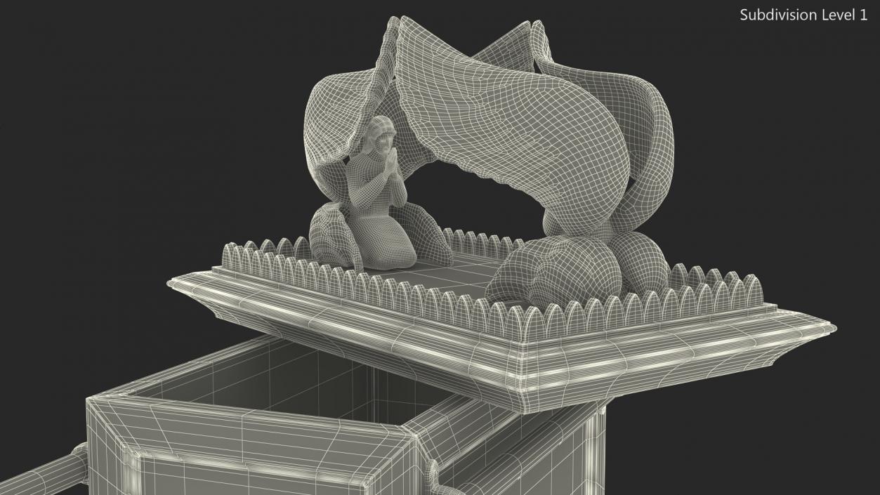 Ark of the Covenant with Tablets 3D