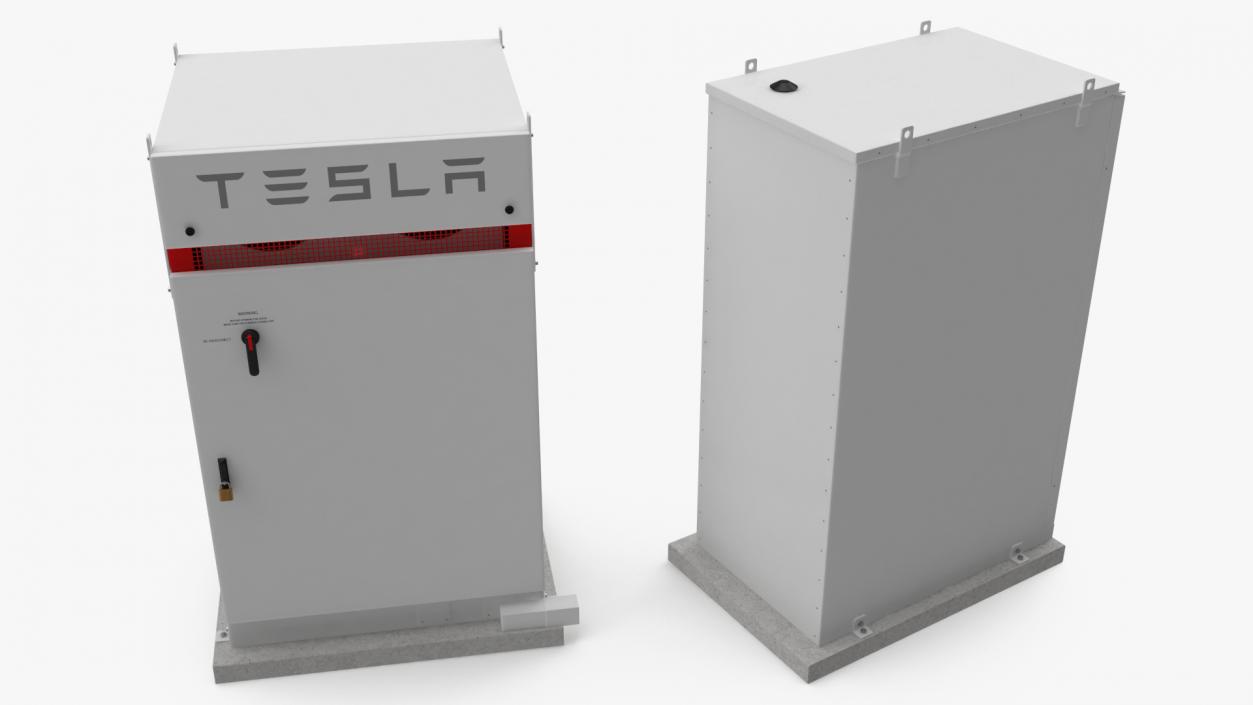 Tesla Powerpack System 3D