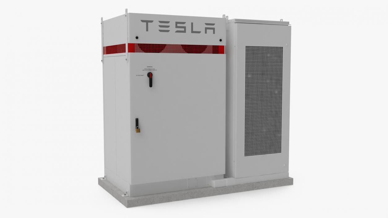 Tesla Powerpack System 3D