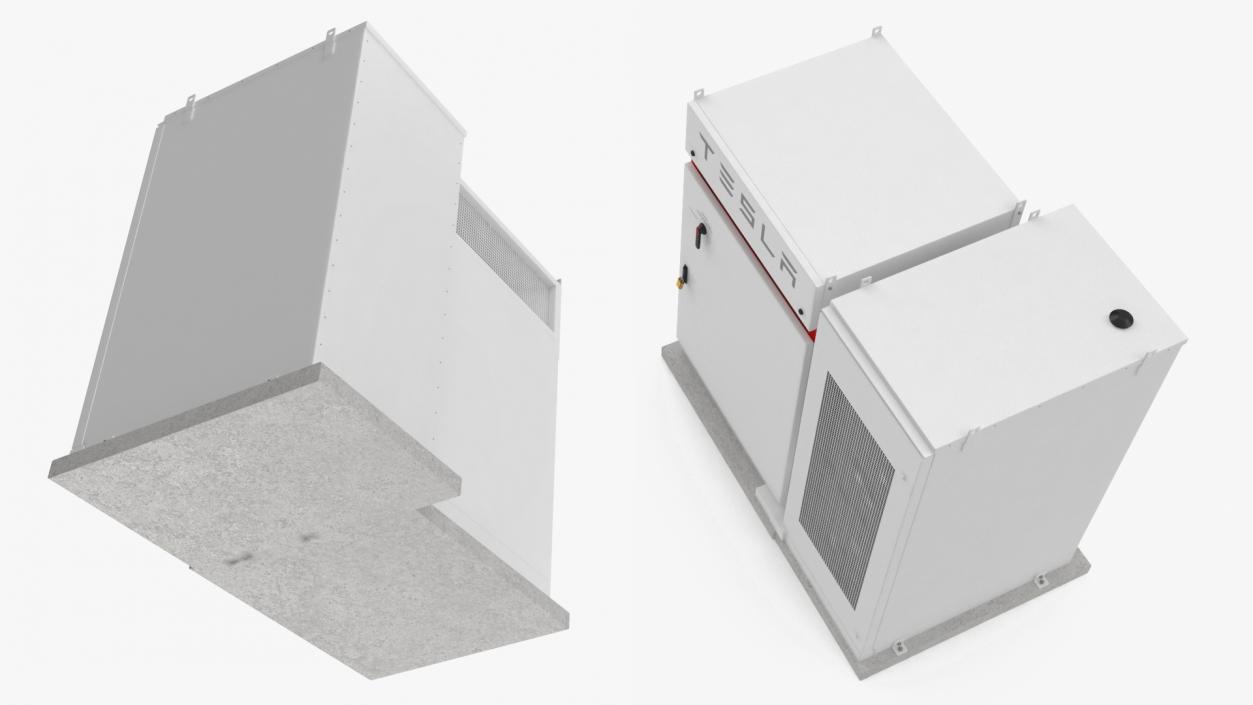 Tesla Powerpack System 3D