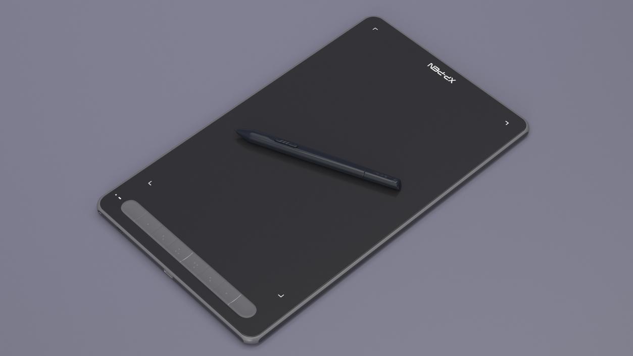 XPPen Deco Graphic Drawing Tablet Black 3D model