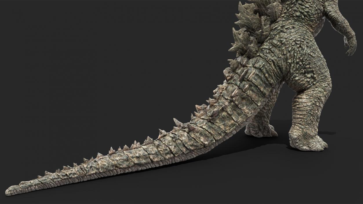 Monster Godzilla Rigged for Maya 3D