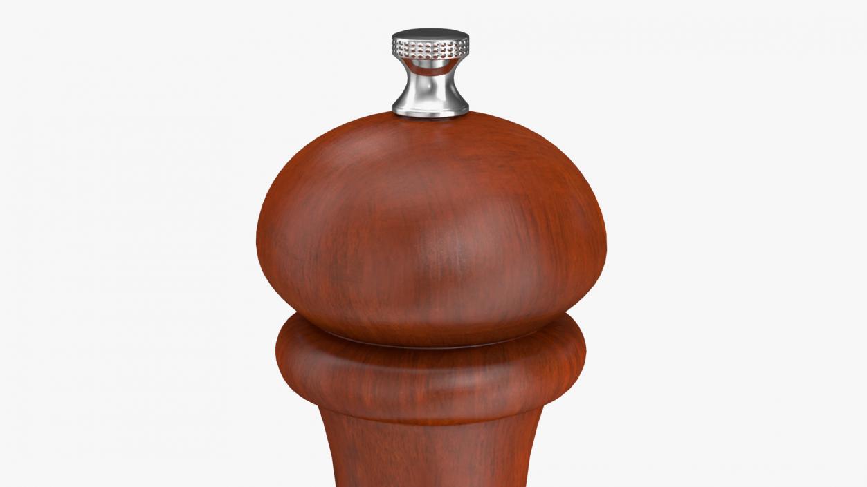 Wooden Salt and Pepper Mill 3D