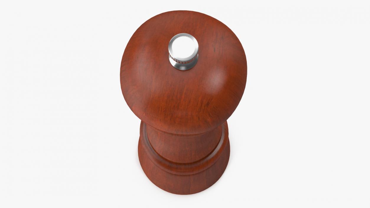 Wooden Salt and Pepper Mill 3D