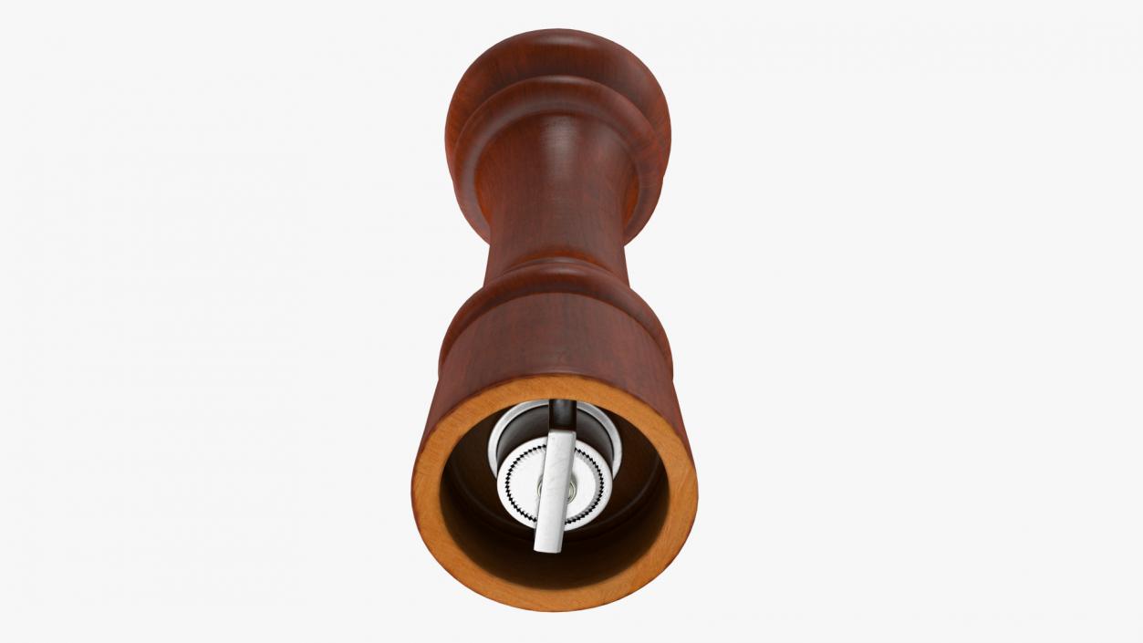 Wooden Salt and Pepper Mill 3D