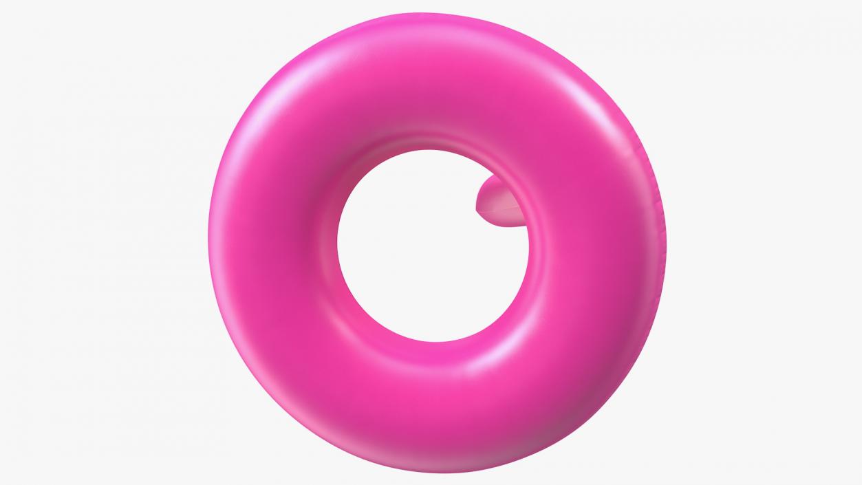 3D Inflatable Flamingo Swimming Ring model