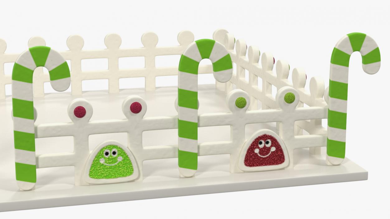 3D Cookie Dough Fence model