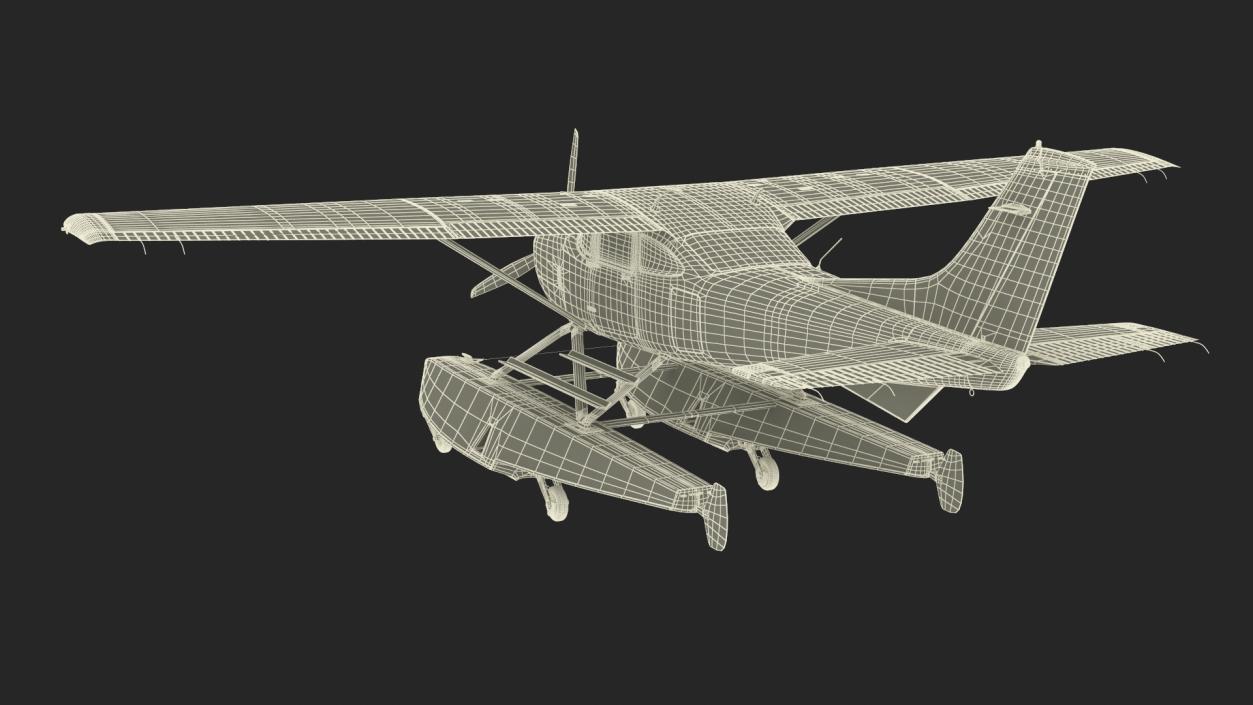 3D model Floatplane Dream Red