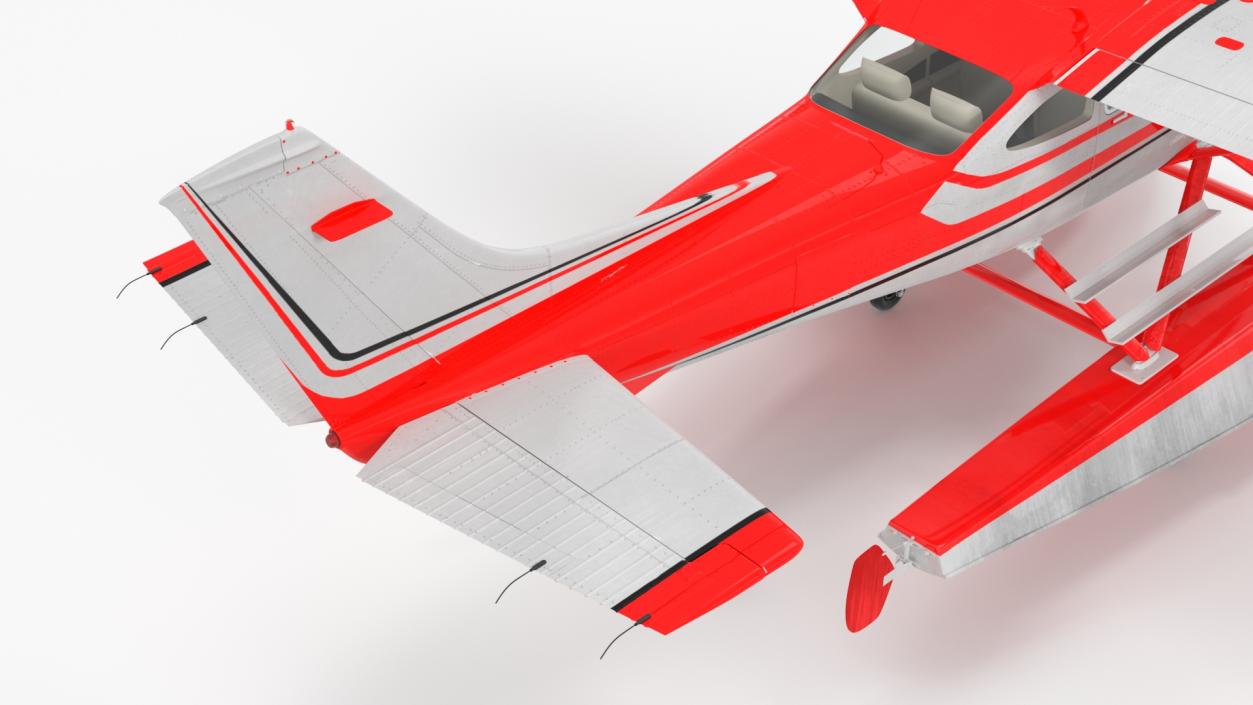 3D model Floatplane Dream Red