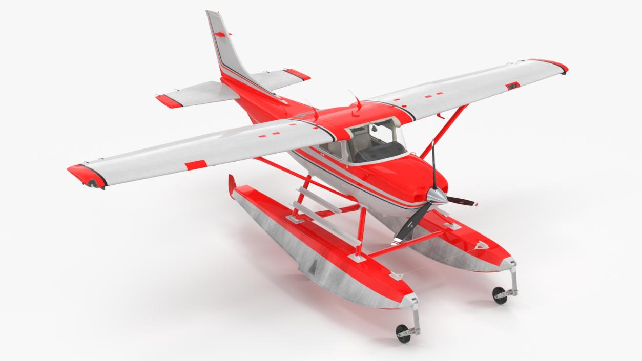 3D model Floatplane Dream Red