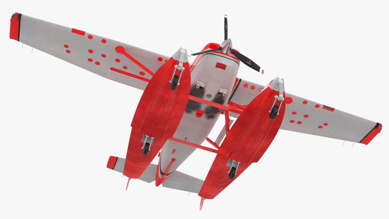 3D model Floatplane Dream Red