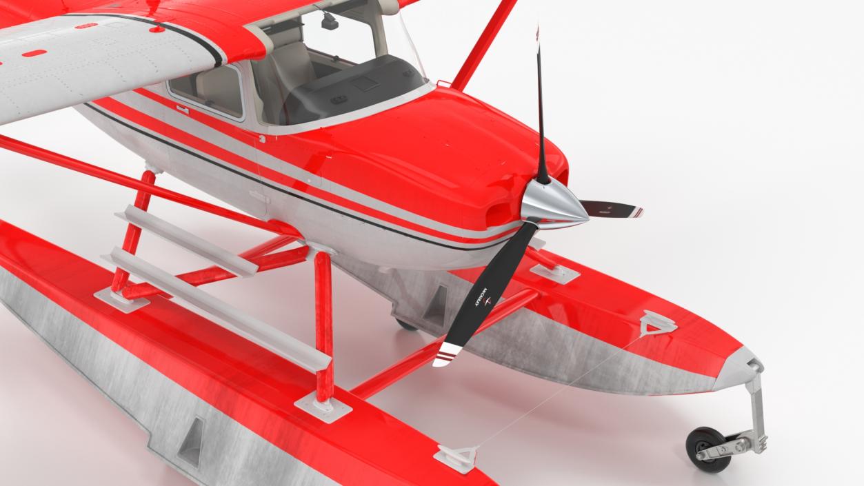 3D model Floatplane Dream Red