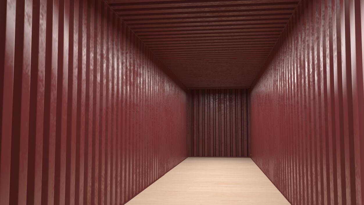 3D High Cube Cargo Worthy Shipping Container 45FT