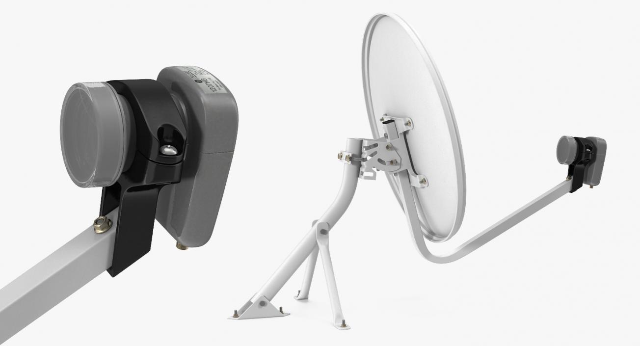 Home Satellite Dish 3D model