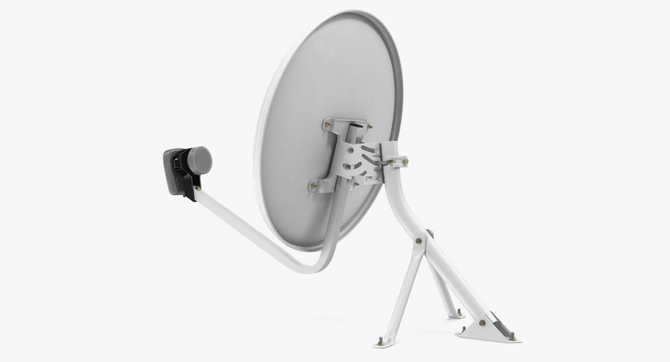 Home Satellite Dish 3D model