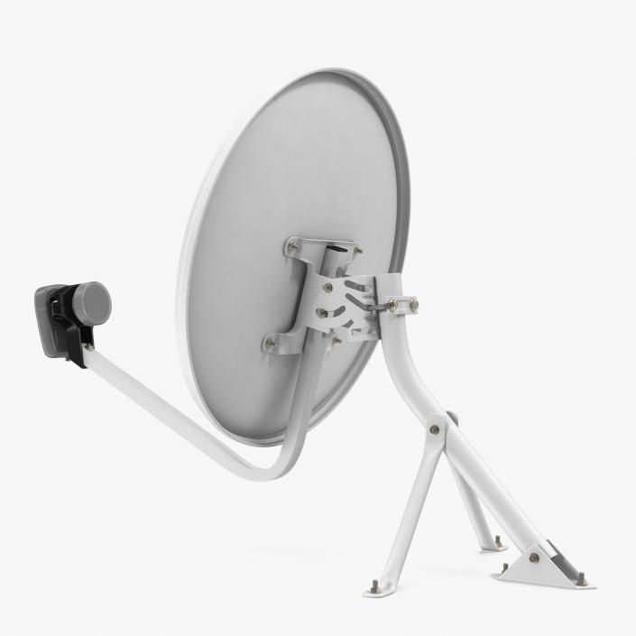 Home Satellite Dish 3D model