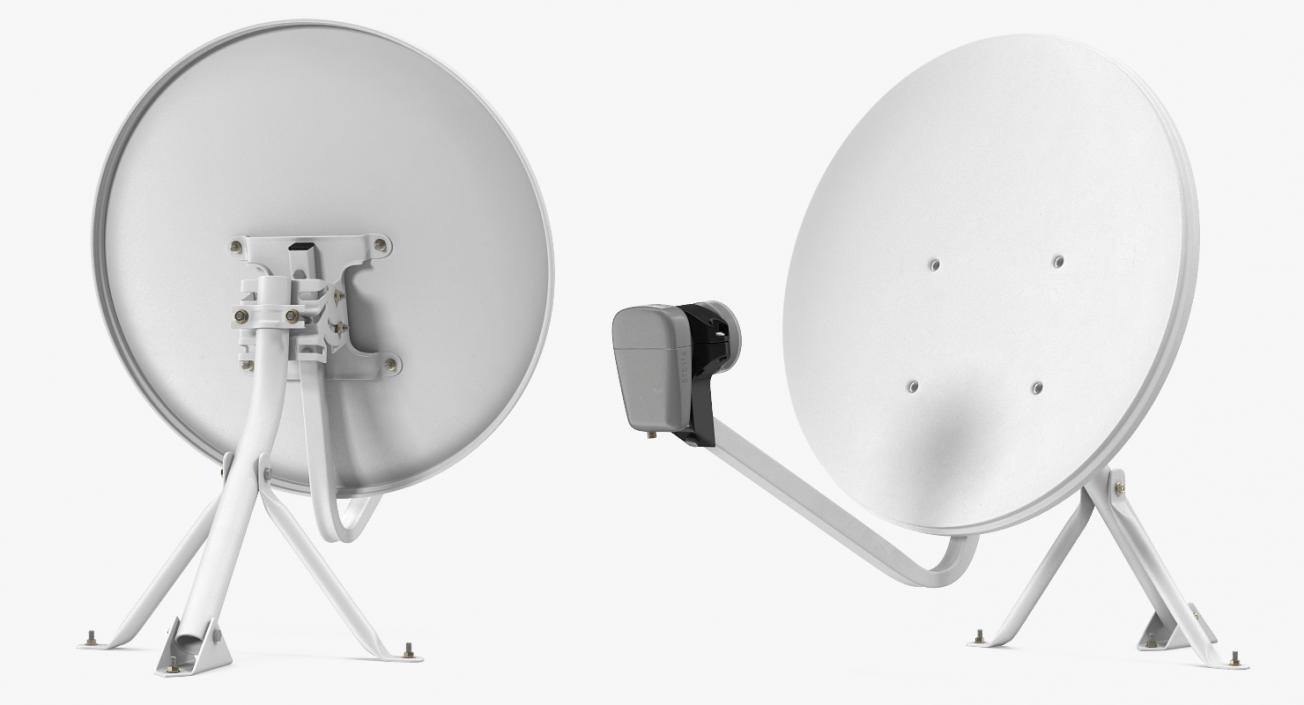 Home Satellite Dish 3D model