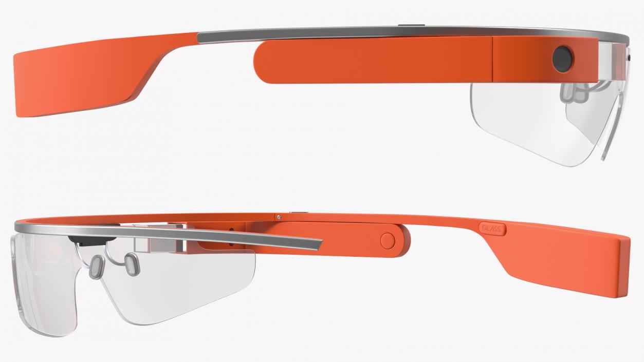 3D model New Google Smart Glasses Coral