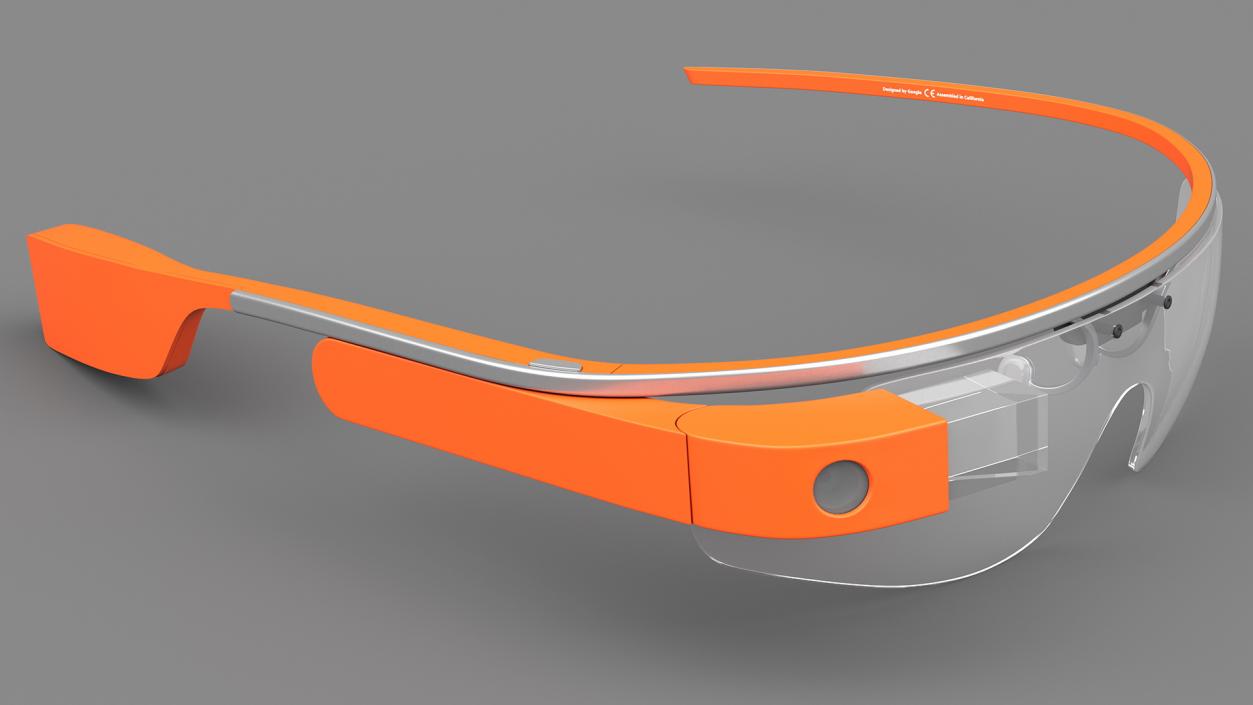 3D model New Google Smart Glasses Coral