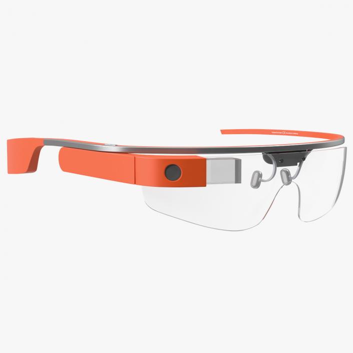 3D model New Google Smart Glasses Coral