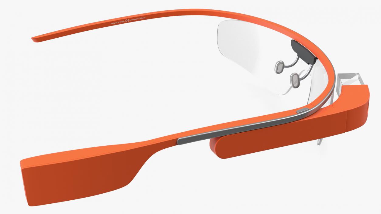 3D model New Google Smart Glasses Coral