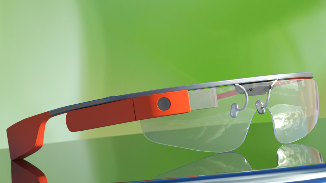 3D model New Google Smart Glasses Coral