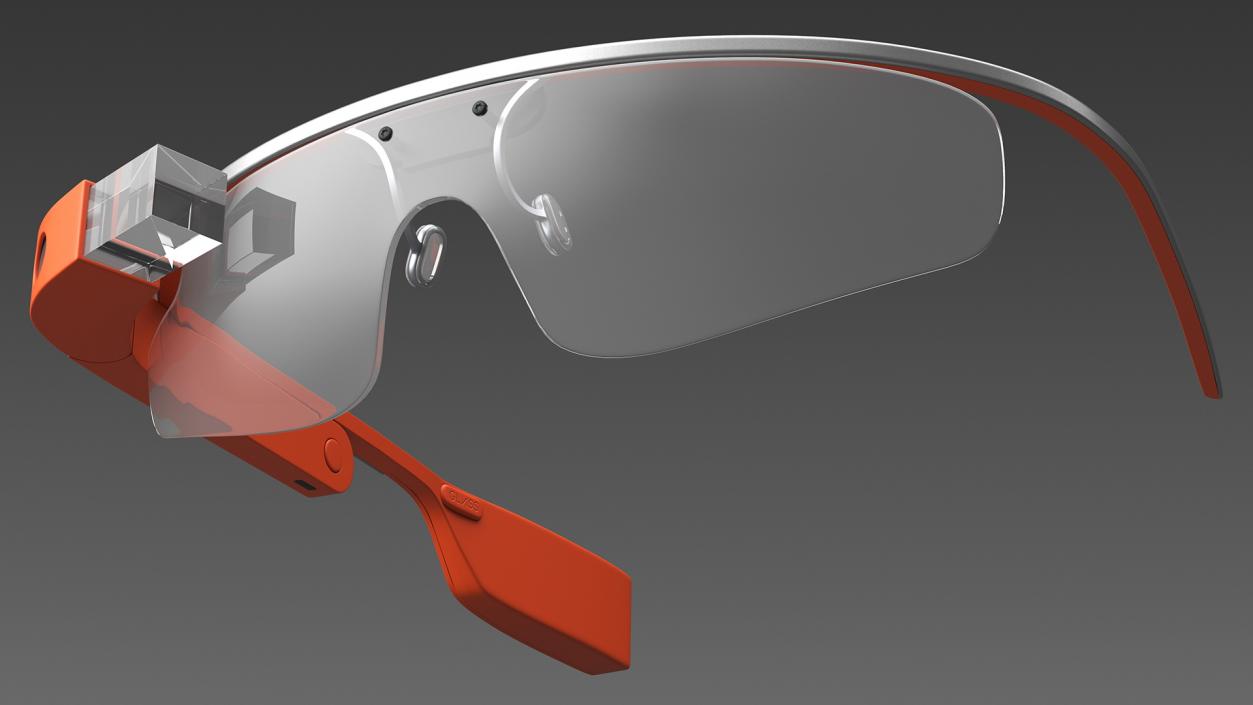 3D model New Google Smart Glasses Coral