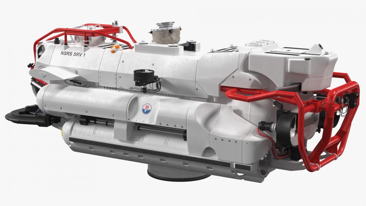 3D NATO Submarine Rescue System model