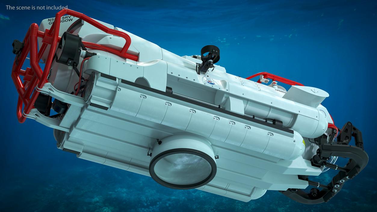 3D NATO Submarine Rescue System model