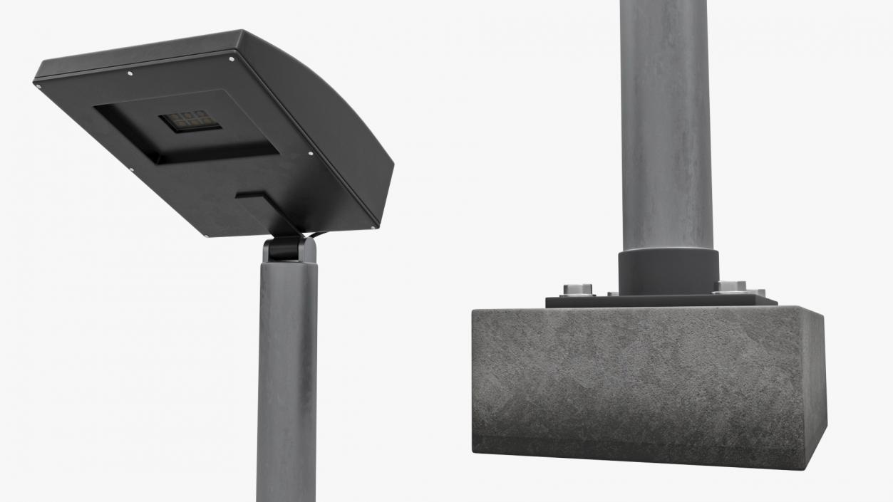 Outdoor Lamp Pole 3D