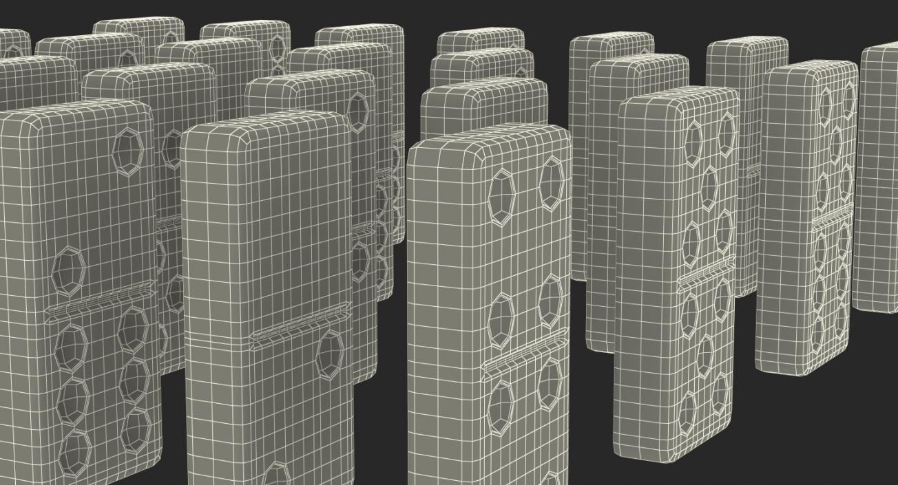 Domino Knuckles Set 3D model