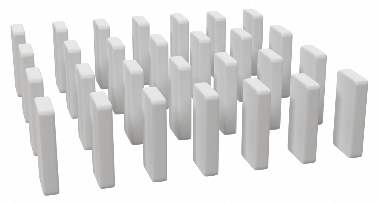 Domino Knuckles Set 3D model