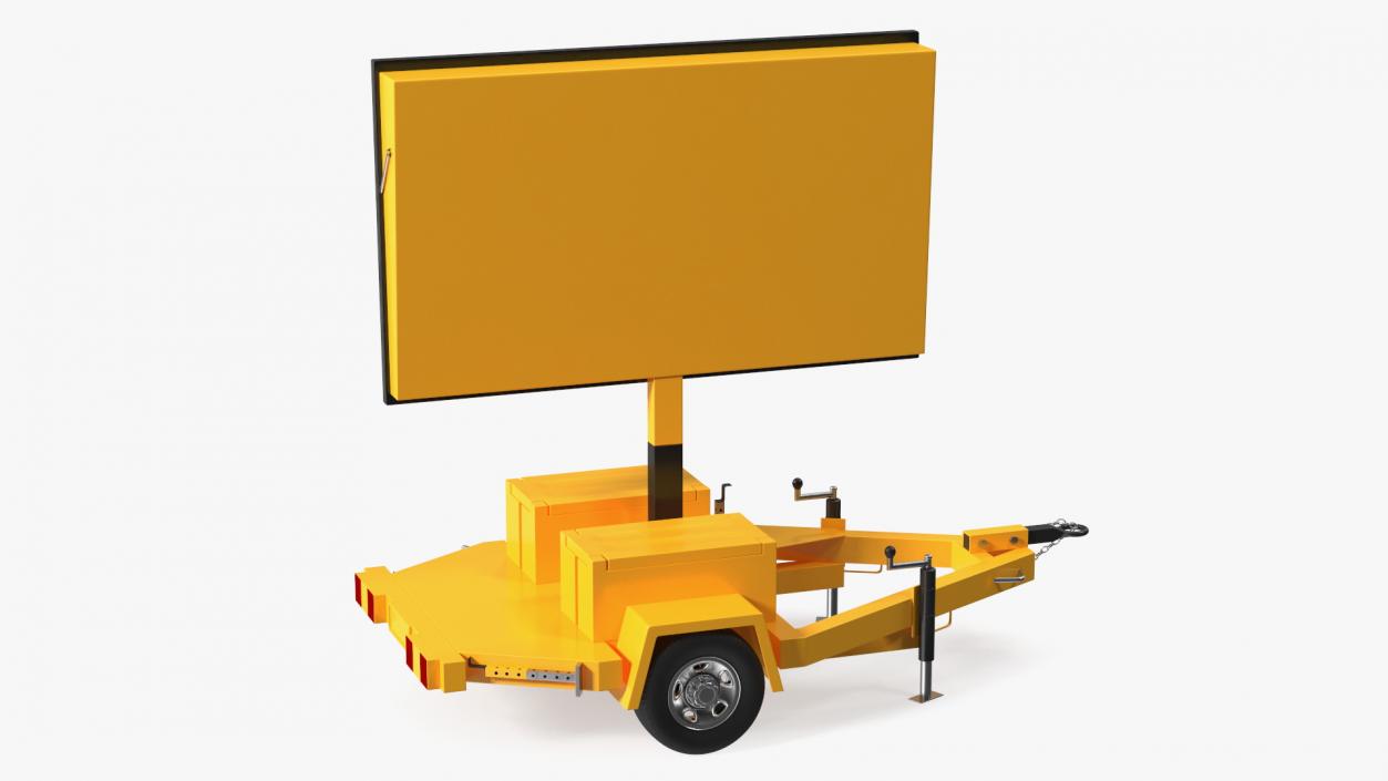 Portable Electronic Traffic Sign 3D