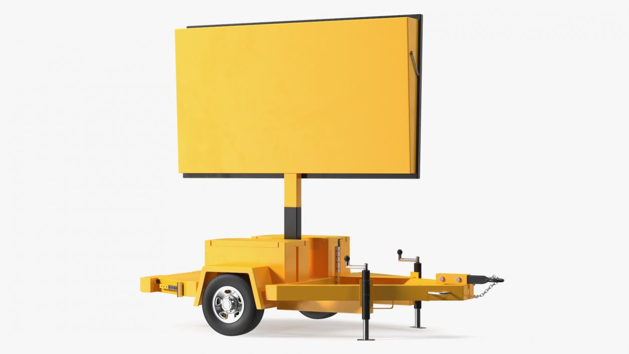 Portable Electronic Traffic Sign 3D