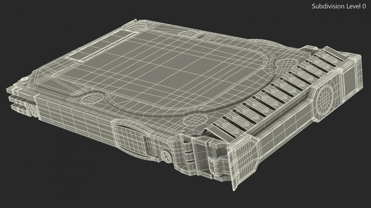 1TB HDD 3D model