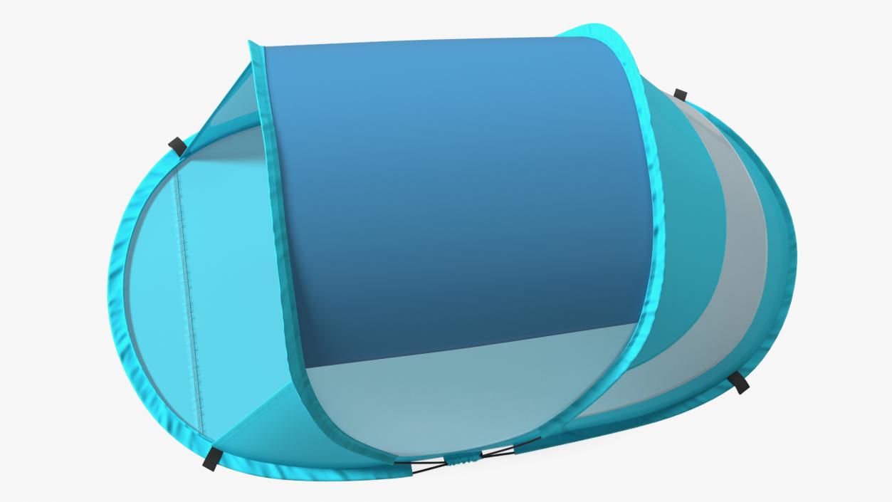 Pop Up Beach Tent 3D