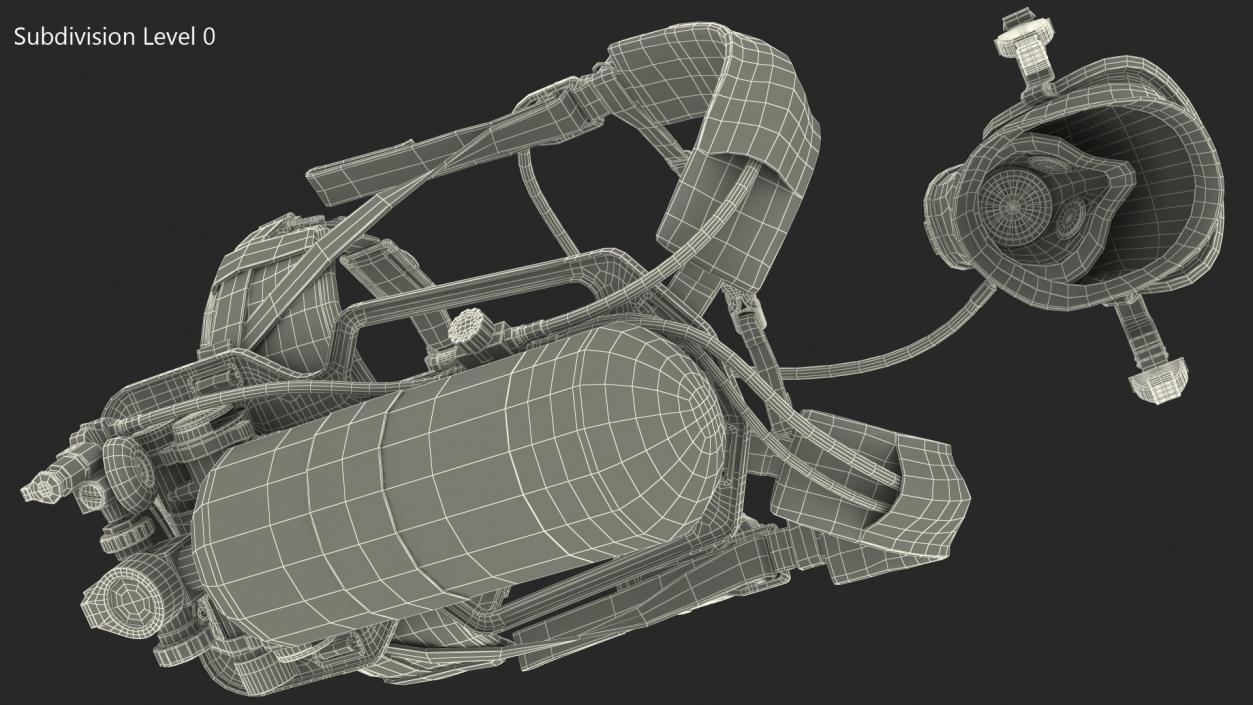 Breathing Apparatus 3D model