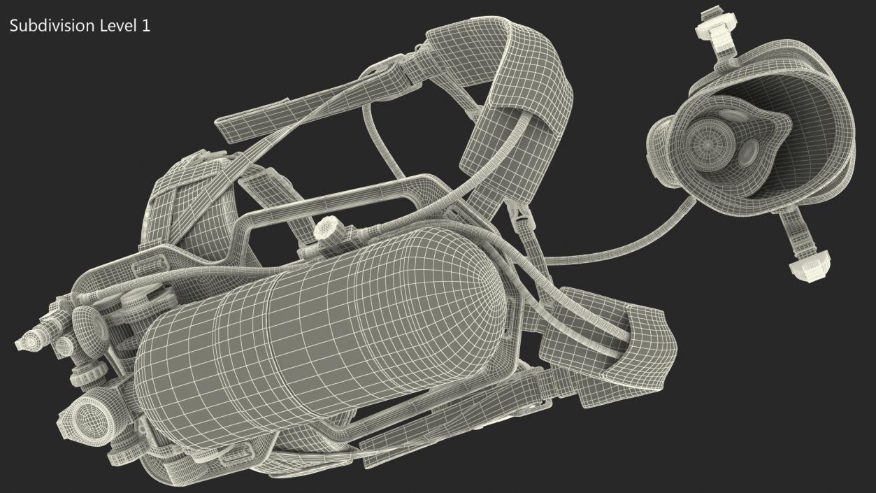 Breathing Apparatus 3D model