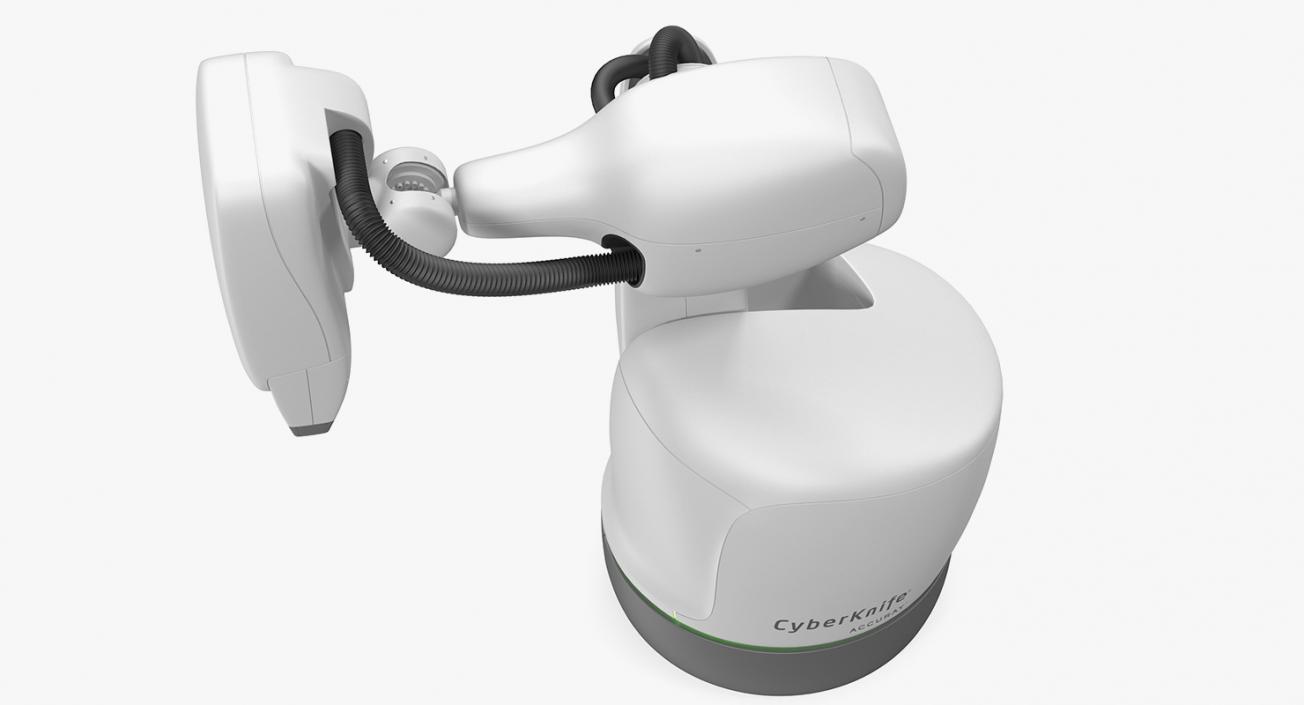 Radiation Therapy Device Accuray CyberKnife Device Rigged 3D