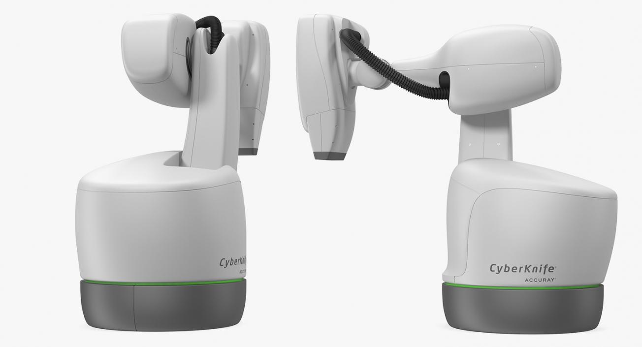 Radiation Therapy Device Accuray CyberKnife Device Rigged 3D