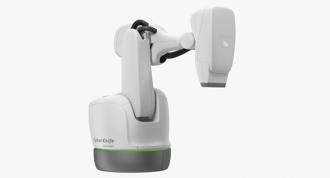 Radiation Therapy Device Accuray CyberKnife Device Rigged 3D