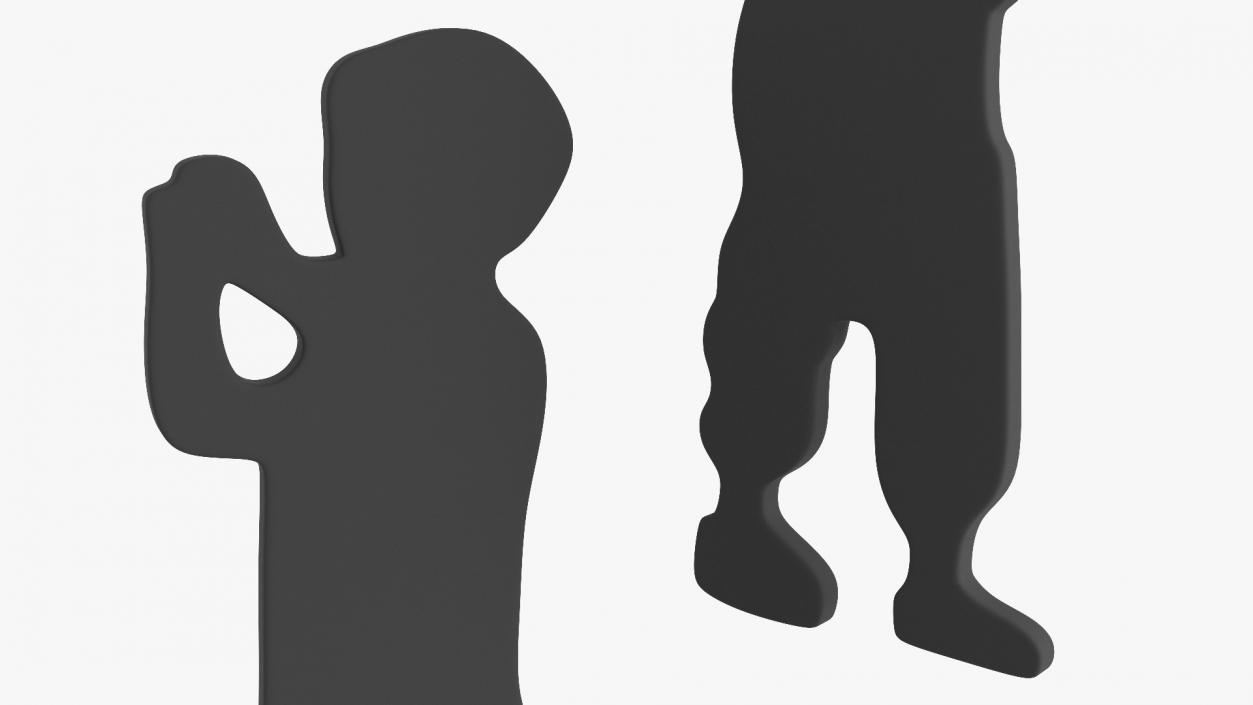 3D People Silhouettes Collection 2