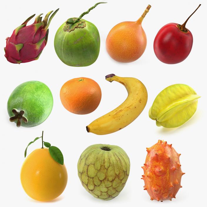 3D Exotic Fruits Collection 5