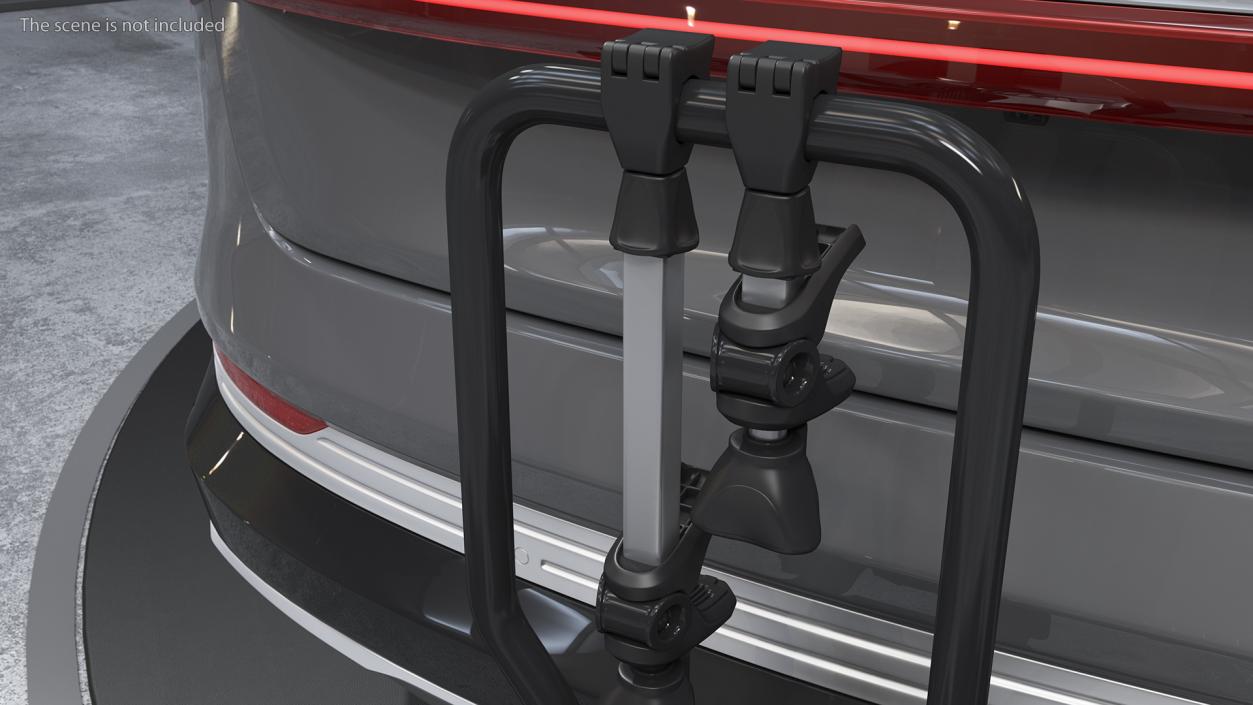 3D model Hitch Bike Racks with Mountain Bike