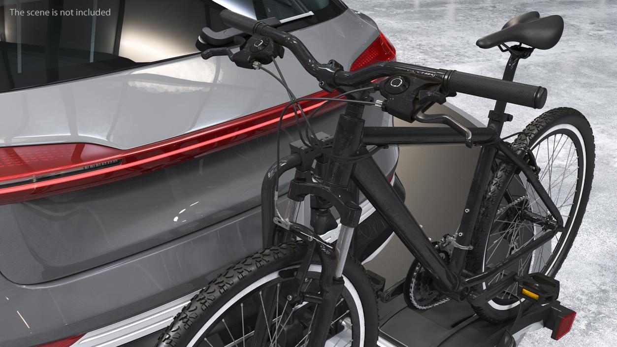 3D model Hitch Bike Racks with Mountain Bike